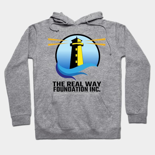 The Real Way Stacked Classic Logo Hoodie by The Real Way Foundation